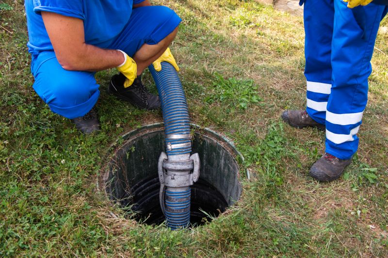 Septic Service Professionals at Work